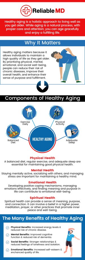 Healthy aging plays a significant role in maintaining well-being as we grow older. It focuses on preserving physical, mental, and emotional health to improve quality of life in later years. Board-certified Dr. Carlos Levy promotes healthy aging through personalized care plans, emphasizing preventive healthcare, nutritional guidance, and wellness strategies that help individuals age gracefully. For more information, contact us or schedule an appointment online. We are conveniently located at 2801 Fruitville Rd Unit 140, Sarasota, FL 34237. Healthy aging plays a significant role in maintaining well-being as we grow older. It focuses on preserving physical, mental, and emotional health to improve quality of life in later years. Board-certified Dr. Carlos Levy promotes healthy aging through personalized care plans, emphasizing preventive healthcare, nutritional guidance, and wellness strategies that help individuals age gracefully. For more information, contact us or schedule an appointment online. We are conveniently located at 2801 Fruitville Rd Unit 140, Sarasota, FL 34237.
