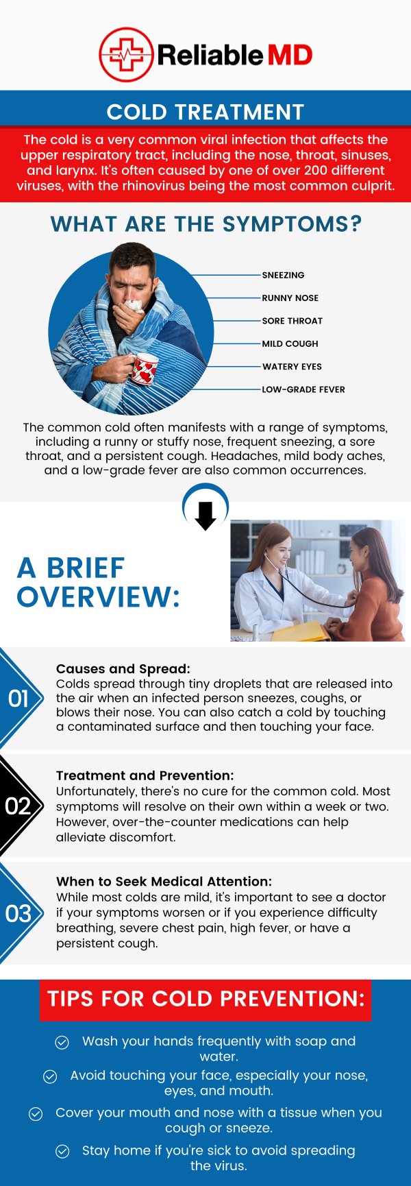 Blowing your nose when you have a cold can provide temporary relief, but may also worsen symptoms in some cases. Forceful blowing can lead to further irritation, increased inflammation, and pressure buildup, making congestion worse. At Reliable MD, our professional team can provide guidance on managing cold symptoms effectively. For more information, contact us or schedule an appointment online. We are conveniently located at 2801 Fruitville Rd Unit 140, Sarasota, FL 34237.