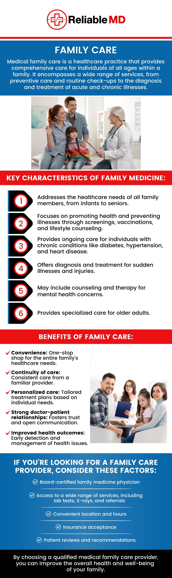 At Reliable MD, we offer trusted family doctor services in Sarasota, FL, focusing on the health and well-being of individuals at every stage of life. We work closely with you to develop a personalized healthcare plan that fits your unique needs, ensuring you receive the best care possible. Our professional team is dedicated to providing compassionate, high-quality care to keep you and your family healthy year-round. For more information, please contact us or schedule an appointment online. We are conveniently located at 2801 Fruitville Rd Unit 140, Sarasota, FL 34237. At Reliable MD, we offer trusted family doctor services in Sarasota, FL, focusing on the health and well-being of individuals at every stage of life. We work closely with you to develop a personalized healthcare plan that fits your unique needs, ensuring you receive the best care possible. Our professional team is dedicated to providing compassionate, high-quality care to keep you and your family healthy year-round. For more information, please contact us or schedule an appointment online. We are conveniently located at 2801 Fruitville Rd Unit 140, Sarasota, FL 34237.