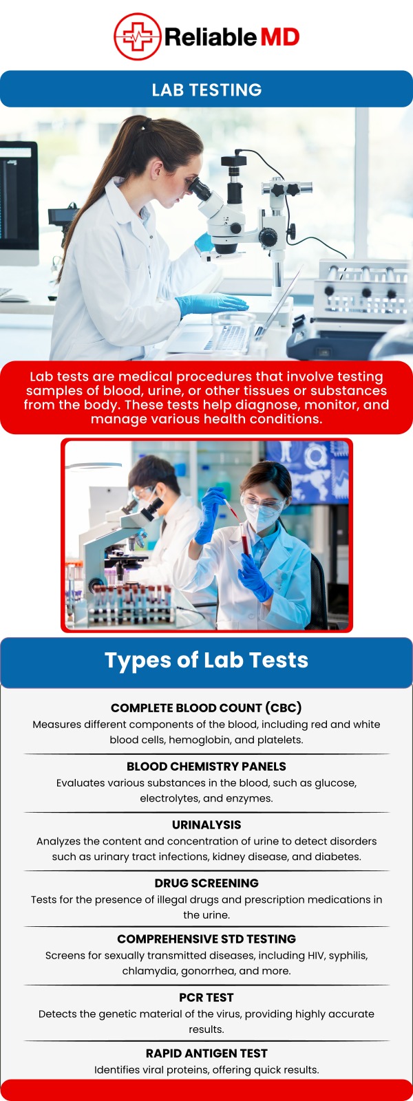 Lab Testing in Sarasota, FL